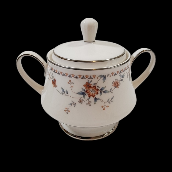 Adagio by Noritake fine china Cream Pitcher 4.5", And Sugar Bowl Set EUC - Picture 3 of 16